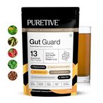 PURETIVE GUT GUARD | Superfoods Nutritional Mix | Gut Supplement for Strong Digestion, Acidity Relief, Immunity, Improves Metabolism | GUT Detox For Men & Women | 100% Pure Vegan | 100gms Pack of 2