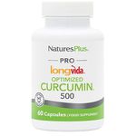 NaturesPlus PRO Optimized Curcumin Longvida 500 mg - Superior Absorption Turmeric Extract, One a Day - Vegan, Gluten Free - 60 Capsules