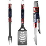 NFL New England Patriots Tailgater BBQ Set (3 Piece), Steel