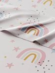 Kids Rainbows Full 4 Piece Sheet Set - Boys, Girls, Teens, Toddler - Easy Fit Deep Pockets - Breathable, Hotel Quality Bedding Sheets - Machine Washable - Wrinkle Free - Cute, Cozy, Soft - CGK Linens