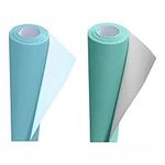 3 Ace Crafts Pack of 2 Display Poster Paper Roll-10M Perfect Ideal for Wrapping, Packing, Wrap Birthday Gifts, Table Runner, Covering, Parcel, School Board- 76cm Width Approx – Sky & Peppermint