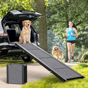 Dog Ramp For Car, SUV, Truck, and Vehicle