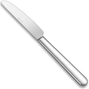 KEAWELL Premium Lucent 4-Piece 9.5 inch Knife Set – Durable Stainless Steel Flatware with Mirror Polish, Dishwasher Safe for Hosting and Everyday Dining (Dinner Knives)