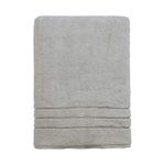 Cariloha 600 GSM Bamboo & Turkish Cotton Bath Sheet - Odor Resistant, Highly Absorbent - Includes 1 Towel - Harbor Grey