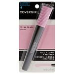 COVERGIRL Total Tease Full + Long + Refined Waterproof Mascara, Black Brown, .21 oz (6.5 ml) (Packaging may vary)