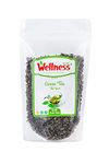 Wellness Loose Leaf Green Tea 7.40 oz (210g) with Whole Flowers - Delightful Floral Aroma & Flavor, Antioxidant-Rich Herbal Beverage for Wellness, Relaxation & Enjoyment