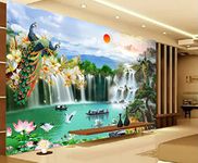 HD RAPID DESIGN Decorative Large Wallpaper Wall Sticker for Home Decor, Living Room, Bedroom, Hall, Kids Room, Play Room, Office Dcor 36