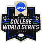 Men's College World Series NCAA Jersey Sleeve Patch Emblem Baseball