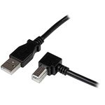 StarTech.com 3m USB 2.0 A to Right Angle B Cable Cord - 3 m USB Printer Cable - Right Angle USB B Cable - 1x USB A (M), 1x USB B (M) (USBAB3MR)