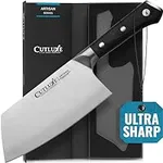 Cutluxe Cleaver Knife - 7" Heavy Me