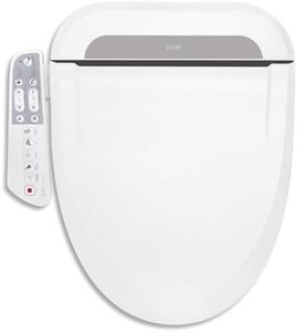 R FLORY FDB600 Sedile Bidet Intelligente con Riscaldamento del Sedile, Pulizia con Acqua Calda di Asciugatura Water Bidet Incorporato Doccetta per Bidet (Normale-EU)