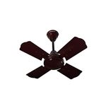 Crompton Cool Breeze 600 mm (24 inch) Anti Rust Small Ceiling Fan (Lustre Brown)