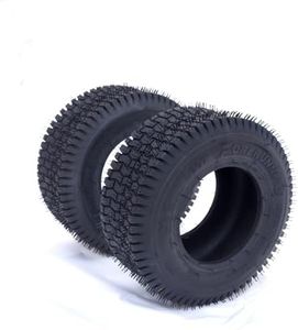 MERXENG Golf Cart Tires, Four-Ply Rated, Non-Directional, Tubeless Tire, Street Style Tread for Traction Smooth Ride and Low Rolling Resistance - 20x8.00-8 Golf Cart Tires