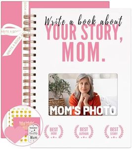 Mom Story Journal (Hardcover), Mom Book to Fill Out, A Meaningful Keepsake for Mom to Share Her Memories, 260+ Prompt Questions, Gifts for Mother's Day, Birthday & Christmas
