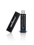 iStorage datAshur 4 GB Secure Flash Drive Password protected Dust & Water Resistant Portable Hardware Encryption