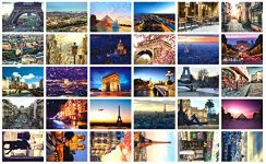 Travel postcards,Set of 30 Post car