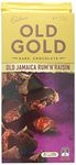 Candy Cadbury Old Gold Jamaica Rum and Raisin Dark Chocolate, 180g