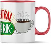 ERT Group Friends 034 Ceramic Mug, Red, 330 ml Capacity