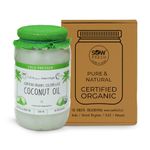 Sow Fresh Grown By Nature Organic Cold Pressed Extra Virgin Coconut Oil, 1 Liter