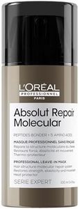 L'Oréal Professionnel Paris Absolut Repair Molecular Leave In Treatment - Smooths & Strengthens All Color Treated & Damaged Hair, Heat Protectant & Leave In Conditioner for Hair Repair