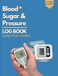 Blood Pressure & Blood Sugar Log bo