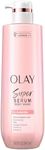 Olay Super Serum Body Wash for Normal Skin, 24hr Long Lasting Hydration, 5+ Ingredient Serum Complex for Bright Even Firm Luminous Skin, 18.5 fl oz