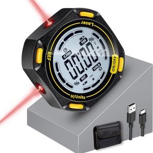 SNAKOL Digital Angle Finder Protractor Inclinometer Level Angle Gauge Angle Cube Level Box with 5-Sided Magnes and Backlight, Measuring Tool for Construction,Machinery and Woodworking