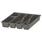 Ikea Cutlery Tray, Grey, Drawer Insert. 31x26 cm (12x10 "). Clever fittings inside drawers and cabinets keep things organised. SMACKER IKEA