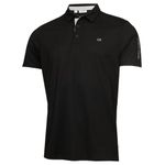 Calvin Klein Mens Uni Golf Polo Shirt - Black - S