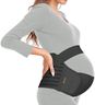 ChongErfei Maternity Belt, Pregnancy 3 in 1 Support Belt for Back/Pelvic/Hip Pain, Maternity Band Belly Support for Pregnancy Belly Support Band (L: Fit Ab 39.5"-51.3", Black)