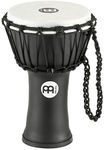 Meinl Percussion JRD Djembe Instrument - Very Small Handdrum - Travel Instrument - Diameter 7 Inches - Plastic, Black (JRD-BK)