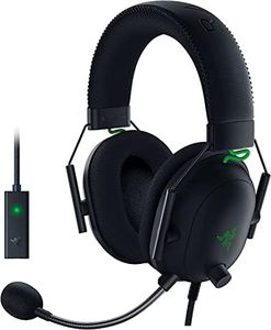 Razer RZ04-03230100-R3M1 BlackShark V2 Wired Gaming Headset with USB Sound Card, Black