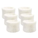 Lemige 6 Pack HAC-504 Humidifier Filters for Honeywell Humidifier HAC-504, HAC-504AW, HAC504V1, HCM350, HCM-350W, HCM-300T, HCM-315T, HCM-600, HCM-710, Replacement Filter A,