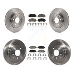 Transit Auto Front Rear Disc Brake Rotors And Ceramic Pads Kit Replacement For Nissan Rogue Sport Qashqai K8C-101469