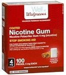 Walgreens Nicotine Replacement Gum 