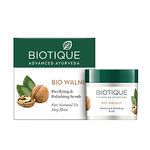 Biotique Walnut Exfoliating & Polishing Face Scrub For Normal to Dry Skin, 50g