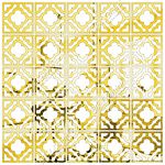 Bikri Kendra - 25 Border Golden Decorative Mirror Stickers for Wall, Wall Mirror Stickers, 3D Acrylic Stickers Wall Stickers for Hall Room, Bed Room, Kitchen Living Room Kids Room.