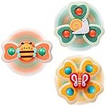 3PCS Suction Cup Spinner Toys for 1