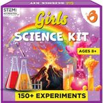 Butterfly EduFields 150+ Girls Science Kit For Kids Ages 8 9 10 11 12 Years | Girls Science Experiments | Birthday Gifts For Girls | Girls Toys | Fun Stem Learning And Educational Toys