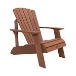 LIFETIME Adirondack Chair, Brown