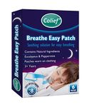 Colief - Breathe Easy Patches - Decongestant Patch for Kids - Eucalyptus and Peppermint - Applies to Clothing - Relieves symptoms of Cold, Flu and Nasal Decongestion - Easy Apply/Remove