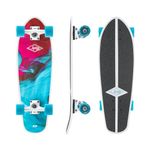 Osprey Twin Top Longboard, Canadian Maple Deck Longboard Skateboard for Boys and Girls, Multiple Colours, 26 inch