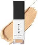 Emani HD Corrective Liquid Mineral Concealer with Vitamin C & Hyaluronic Acid, Full Coverage for Face, Cruelty-Free & Vegan, Neutral