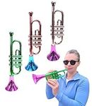 Metallic Trumpets (13 Inch) Plastic