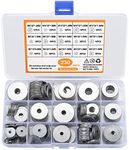 230 Pcs Large Flat Washer Set, Stai