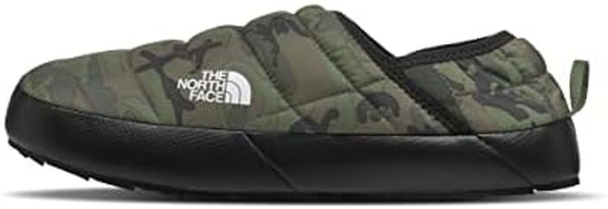 THE NORTH FACE Men's Thermoball Traction V Mule, Thyme Brushwood Camo Print/Thyme, US 9