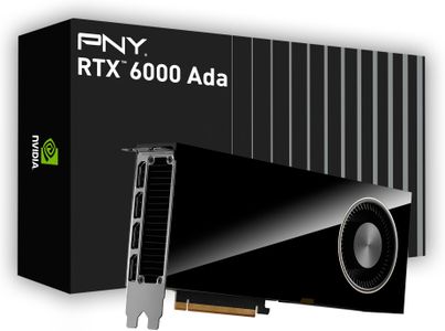 PNY NVIDIA RTX 6000 Ada Graphics Card – 48GB GDDR6, Workstation GPU