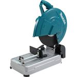Makita 14 in. Tool-Less Portable Cut-Off Saw, AC Powered, 5 in. Cutting Capacity, 45° Miter, Quick-Release Vise