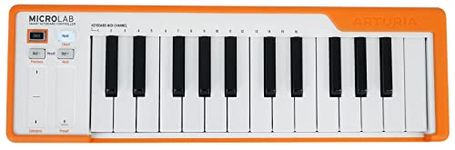 Arturia MicroLab 25 Key USB MIDI Keyboard Controller (Orange)