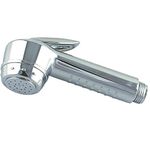 Trigger Shower Head Chrome On/Off Water Flow Hot&Cold 1/2" Thread Handheld Shower Head for Campervan Caravan Motorhome Boat Universal